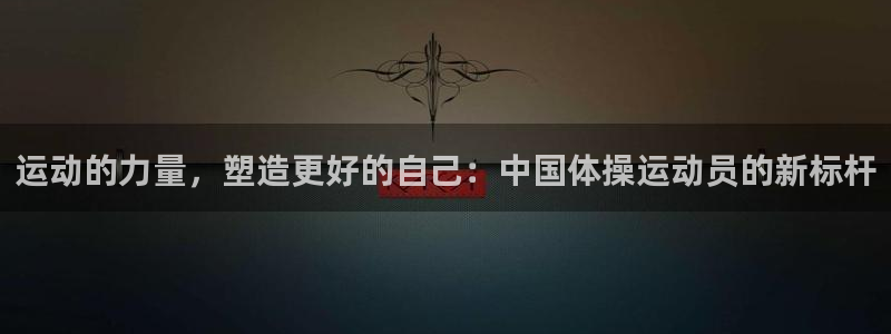 雷鸟体育app：运动的力量，塑造更好的自己：中国体操运动员的新标杆